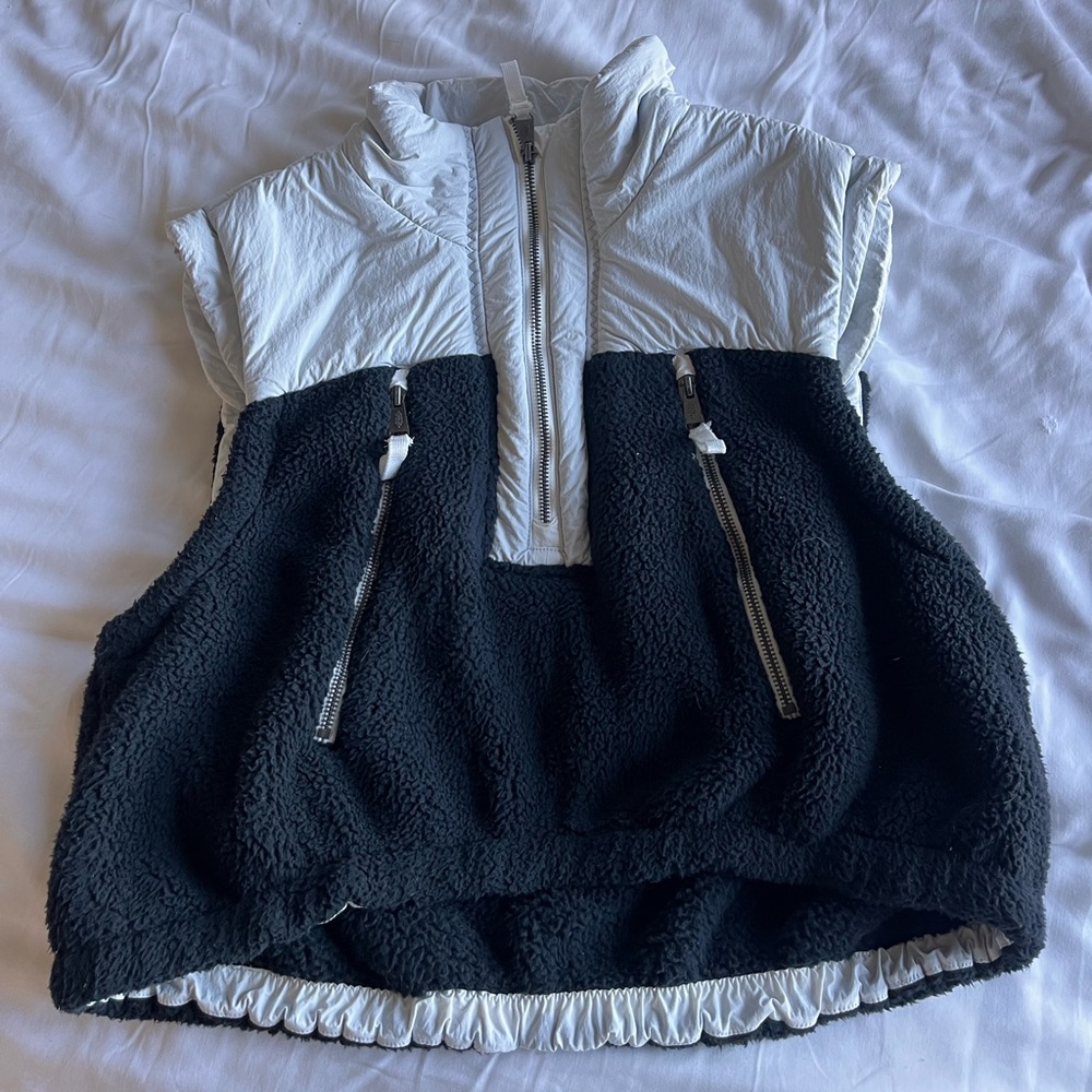 Free People Puffer Fleece Vest